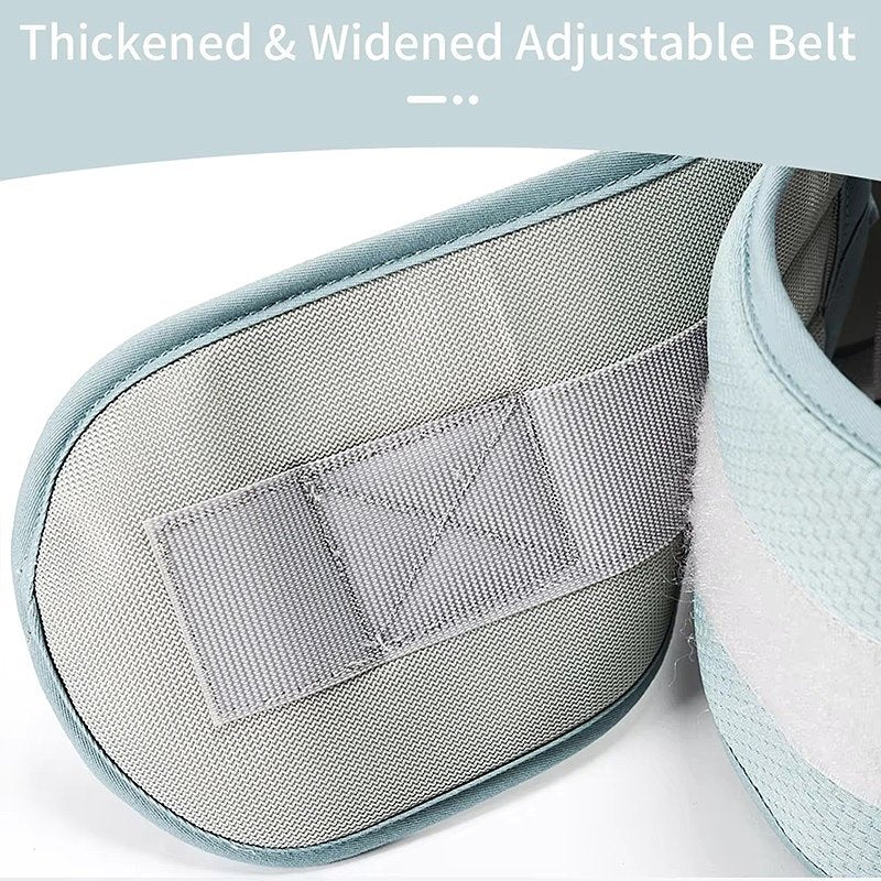 Babytrage mit Hüftsitz und weicher Polsterung