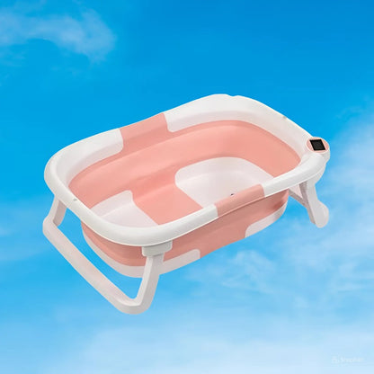 Babybadewanne mit Thermometer