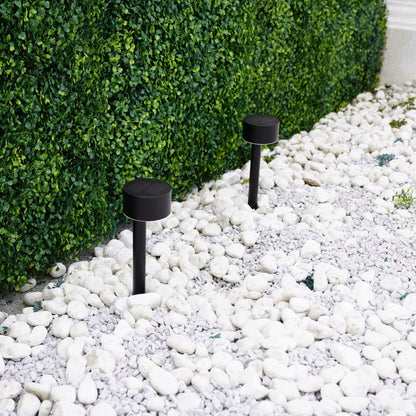 Elegante Solar-Gartenlampe mit 100 Lumen für stimmungsvolle Gartenbeleuchtung