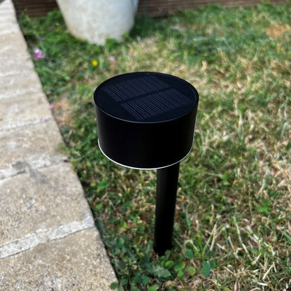 Elegante Solar-Gartenlampe mit 100 Lumen für stimmungsvolle Gartenbeleuchtung