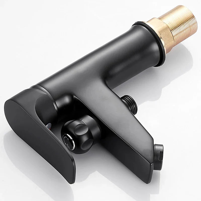 Waschbeckenarmatur Einhand-Wasserhahn mit Duschkopf