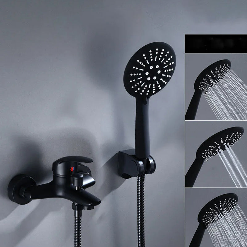 Badezimmer Duscharmaturen Wandmontage Wannenhandbrause Set