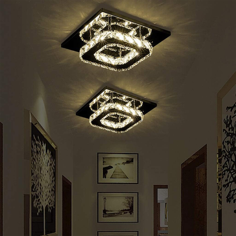 Deckenleuchte Kristall LED Modern Flush Fixture