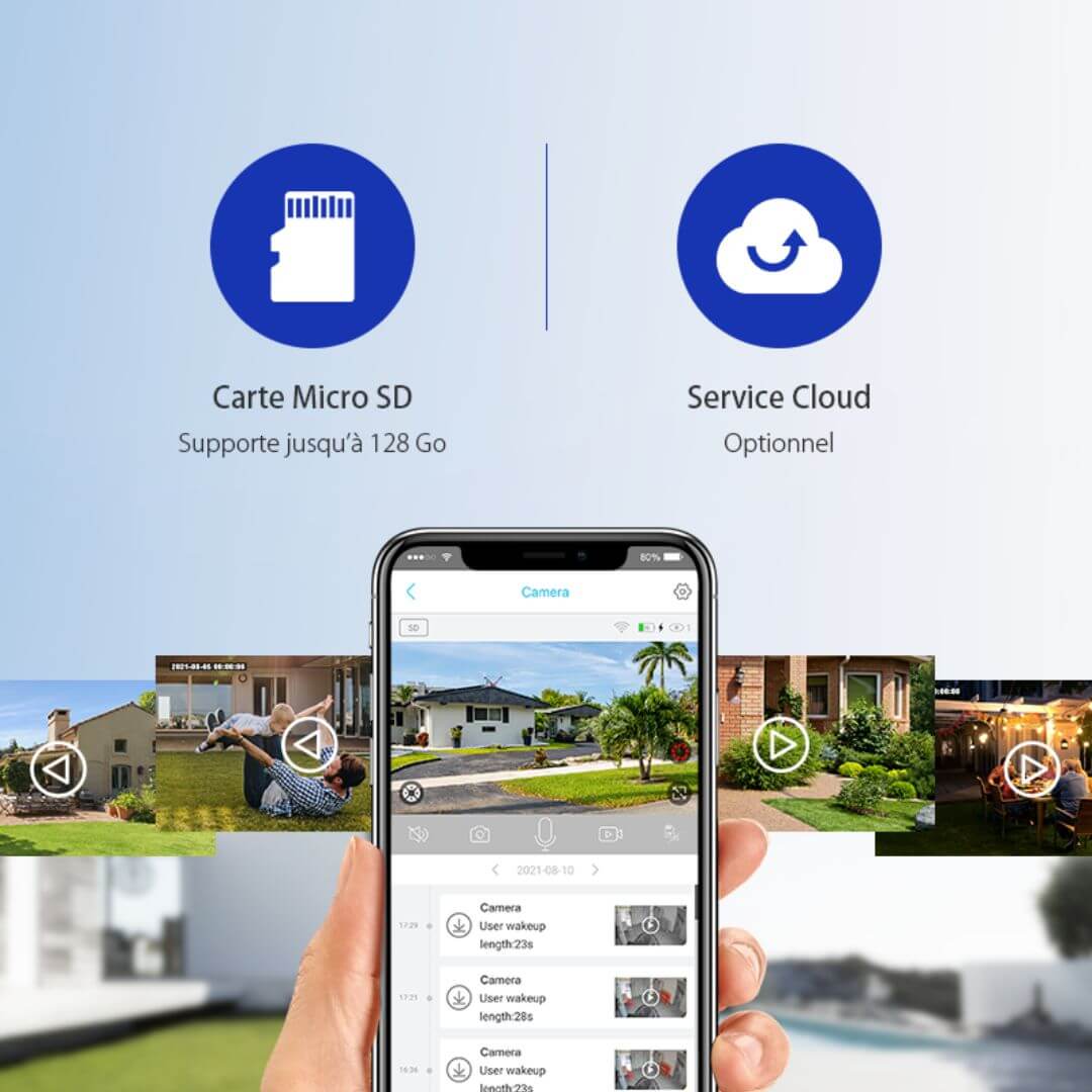 SoliGuard Überwachungskamera – Solar, HD, Bewegungserkennung, Nachtsicht, motorisierte Drehkuppel