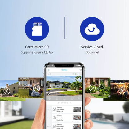 SoliGuard Überwachungskamera – Solar, HD, Bewegungserkennung, Nachtsicht, motorisierte Drehkuppel