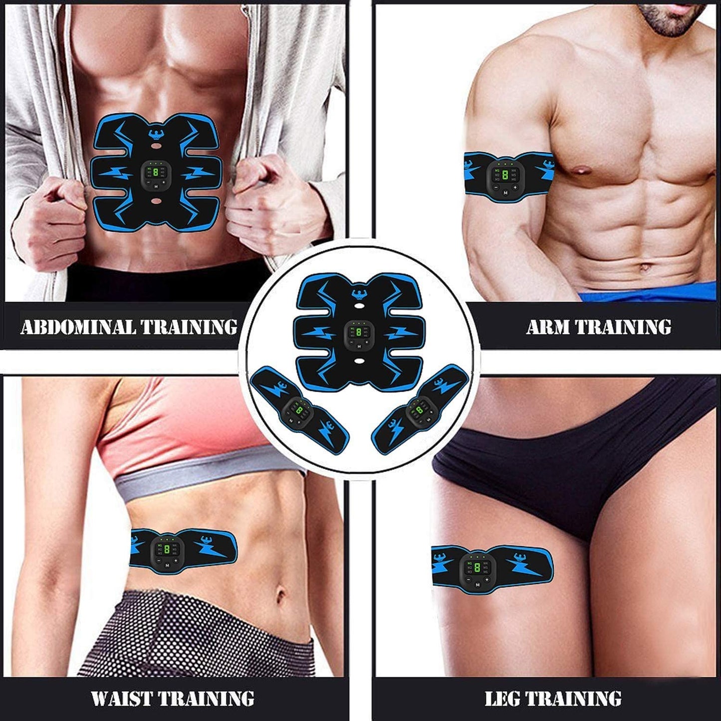 Abs Stimulator Gürtel mit EMS Muskeltraining