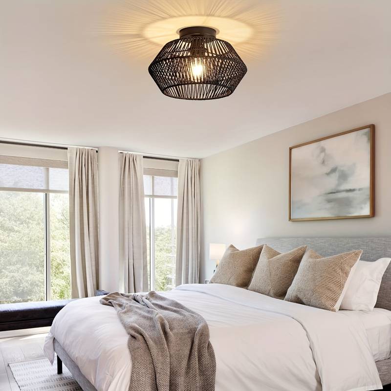 Bohémienne Hängeleuchte - Handgefertigte Lampe für einen eklektischen und warmen Stil