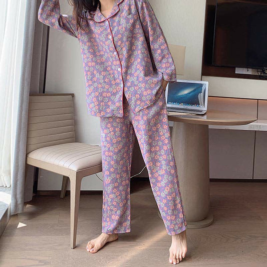 Loungewear-Set aus ländlicher Baumwolle in Übergröße