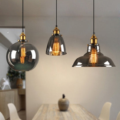 Garduru Glas-Pendelleuchte | Vintage-Stil