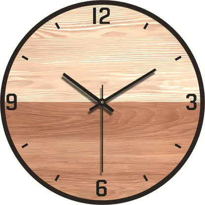 Garduru - Minimalistische Holz-Wanduhr Für Modernes Wohndesign