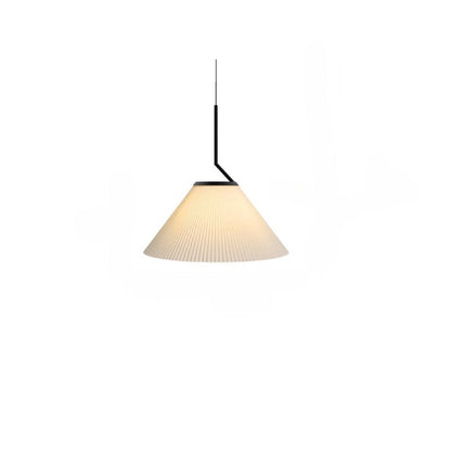 Aufhängung Nordic Plissée Creme – Elegantes skandinavisches Design aus LED-Stoff