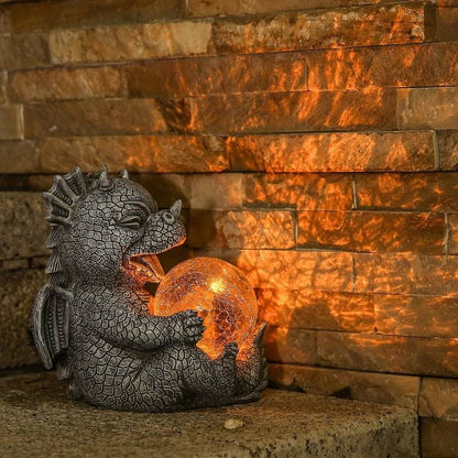 Garduru Drache Tischlampe | Nachhaltig & Energiesparend - Hargon