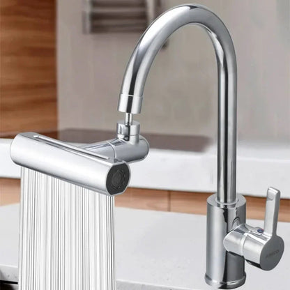 Garduru - Moderne 720° Drehbare Waschbeckenarmatur Mit Ausziehbarer Tülle
