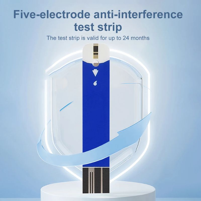 Blutzuckermessgerät Set mit Teststreifen und Lanzetten