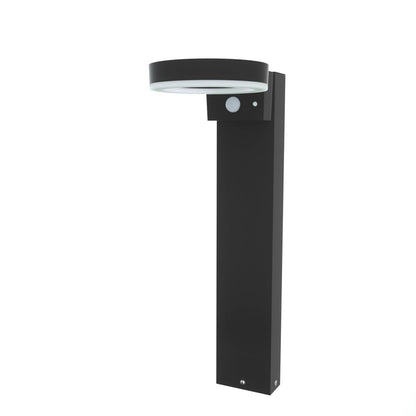 Solar-Wandlampe Außen mit Bewegungsmelder und monokristallinem Solarmodul