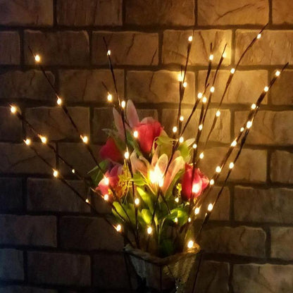Aurora – LED Branch Bouquet mit warmweißer Beleuchtung
