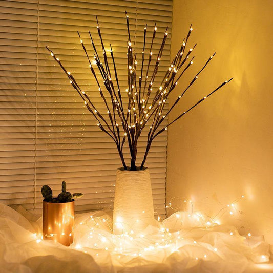 Aurora – LED Branch Bouquet mit warmweißer Beleuchtung