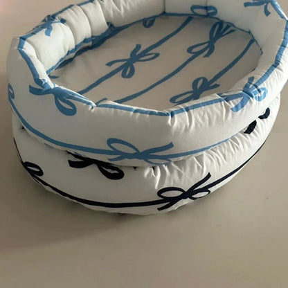 Bow Pattern Organizer Basket