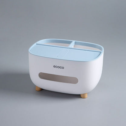 Multifunktionaler 4-in-1 Taschentuchbox-Organisator