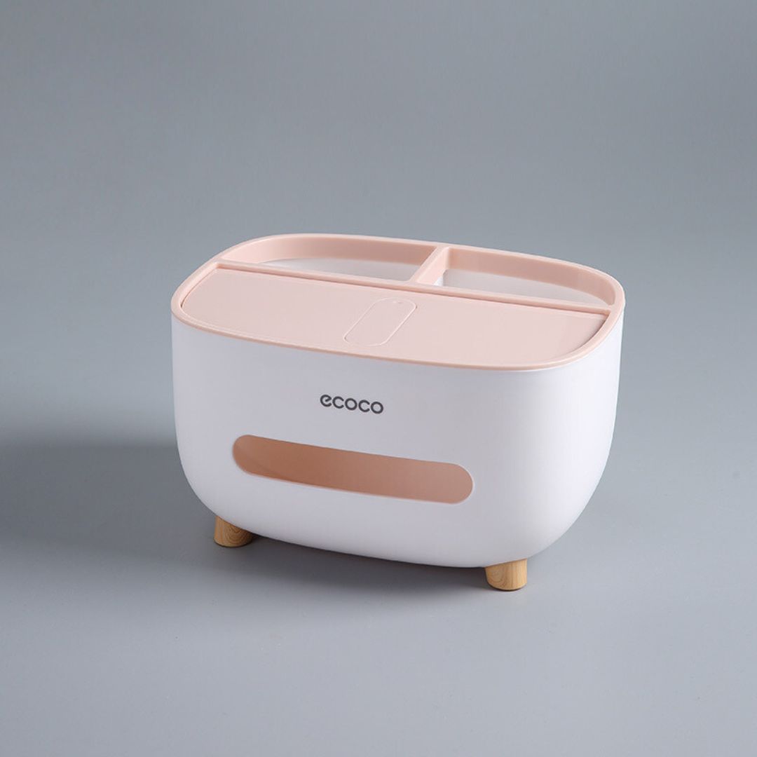 Multifunktionaler 4-in-1 Taschentuchbox-Organisator