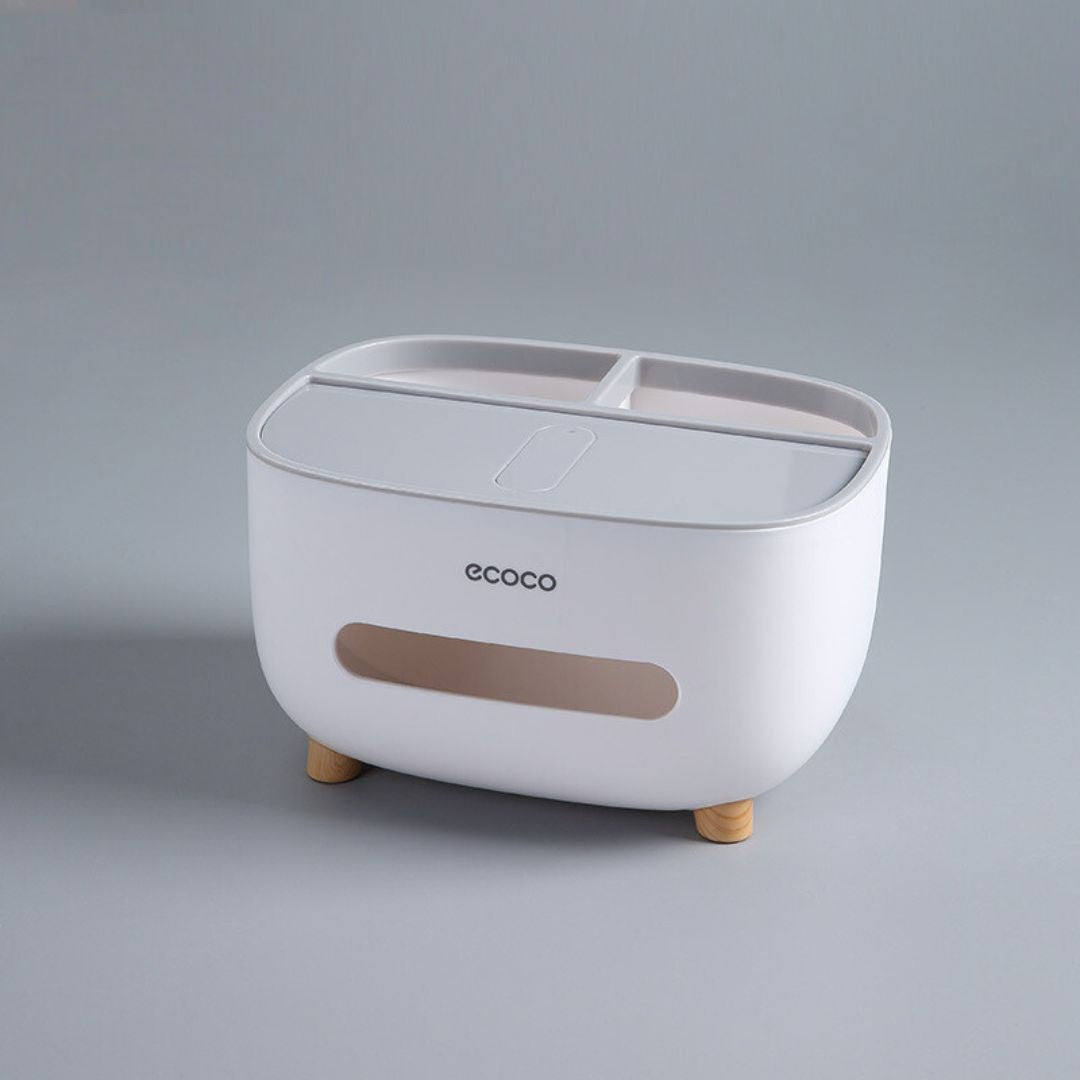 Multifunktionaler 4-in-1 Taschentuchbox-Organisator