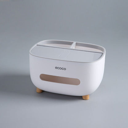 Multifunktionaler 4-in-1 Taschentuchbox-Organisator