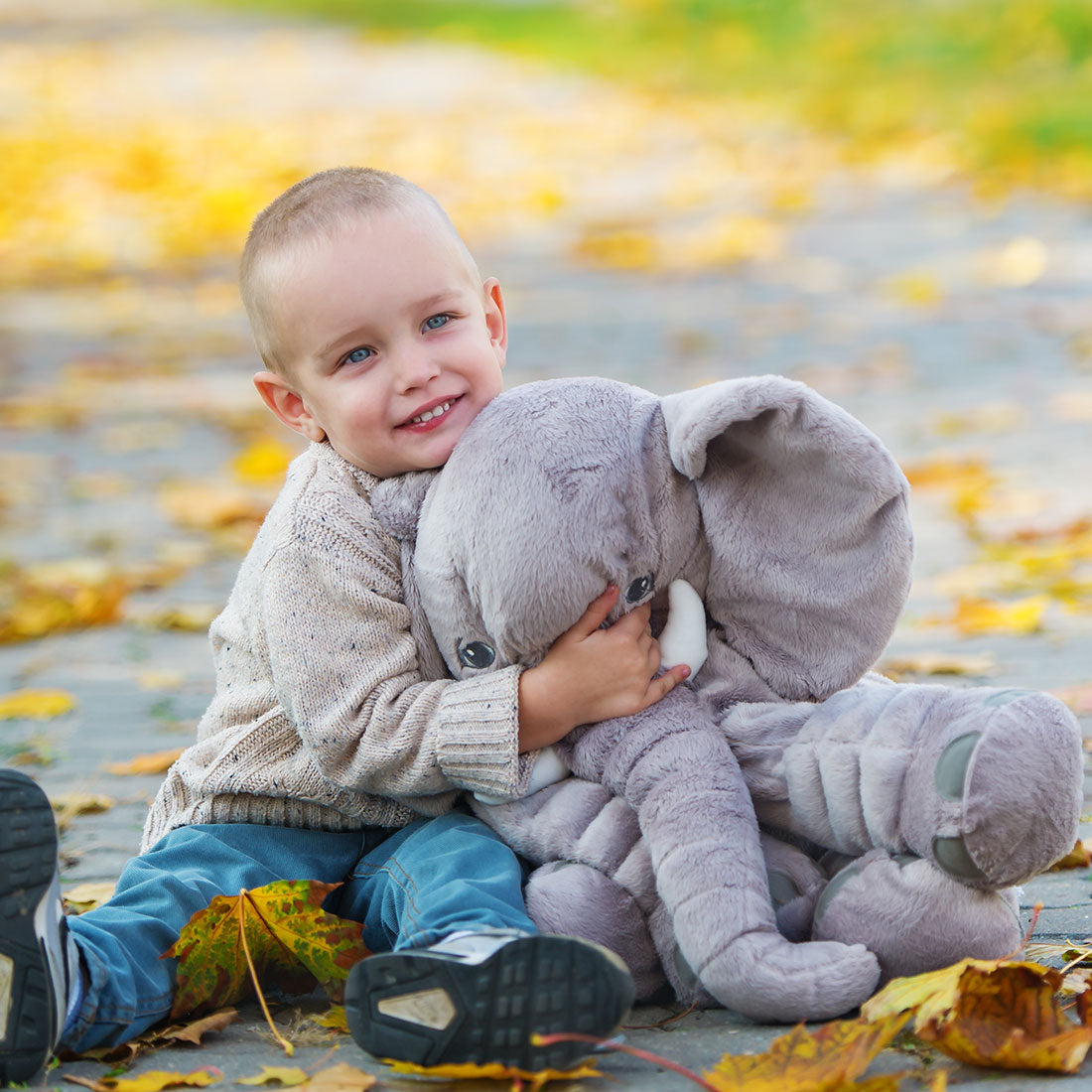 Kuschelkissen Elefantenbaby