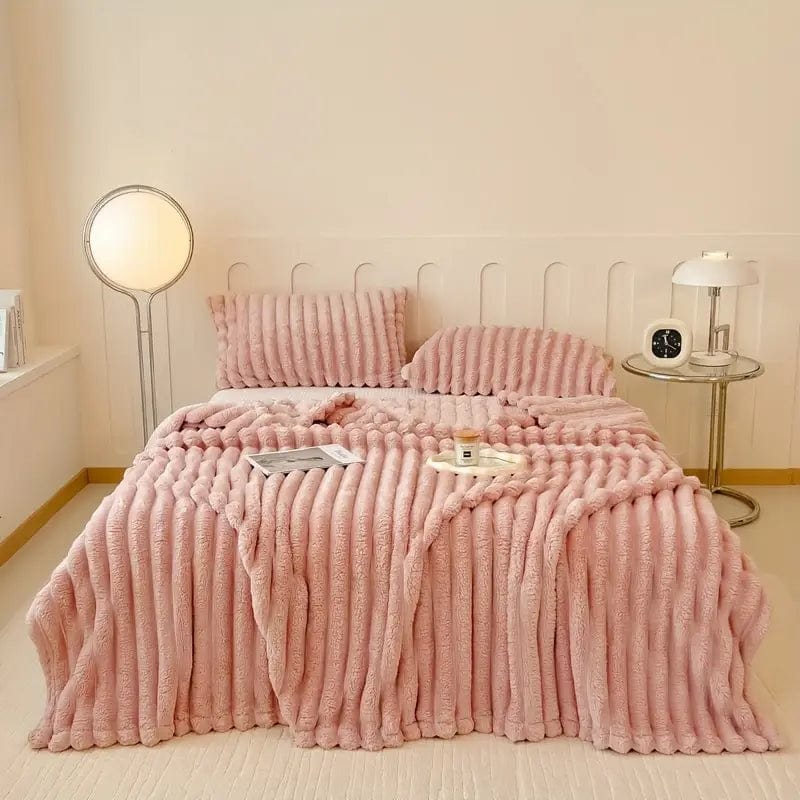 Faux Kaninchenfell-Decke