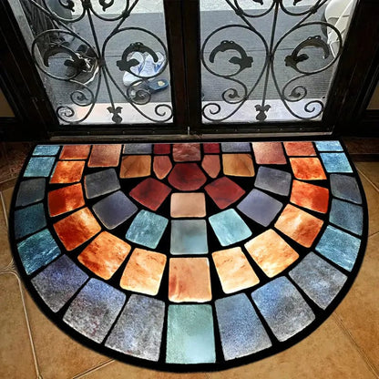 StoneMosaic Samt Fußmatte