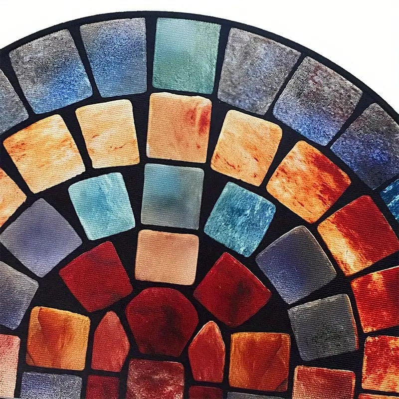 StoneMosaic Samt Fußmatte