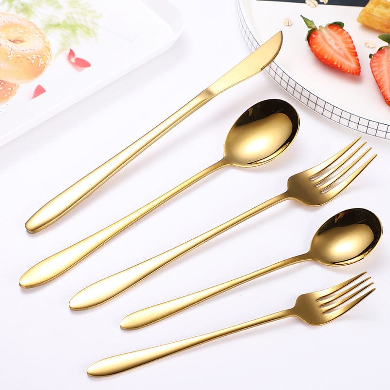 LuxeCut Edelstahl Besteckset
