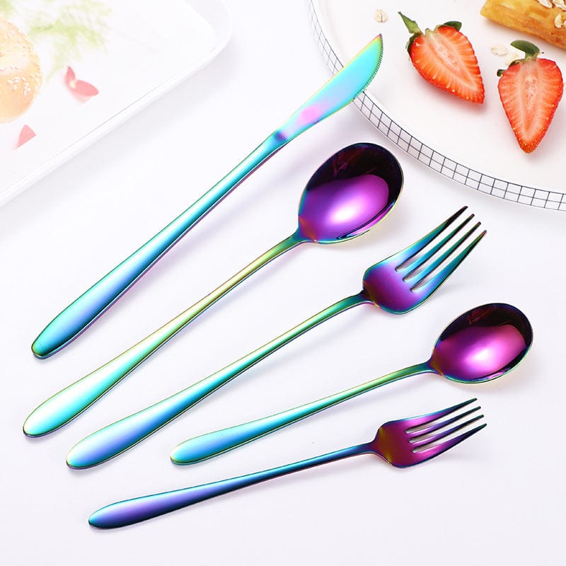 LuxeCut Edelstahl Besteckset