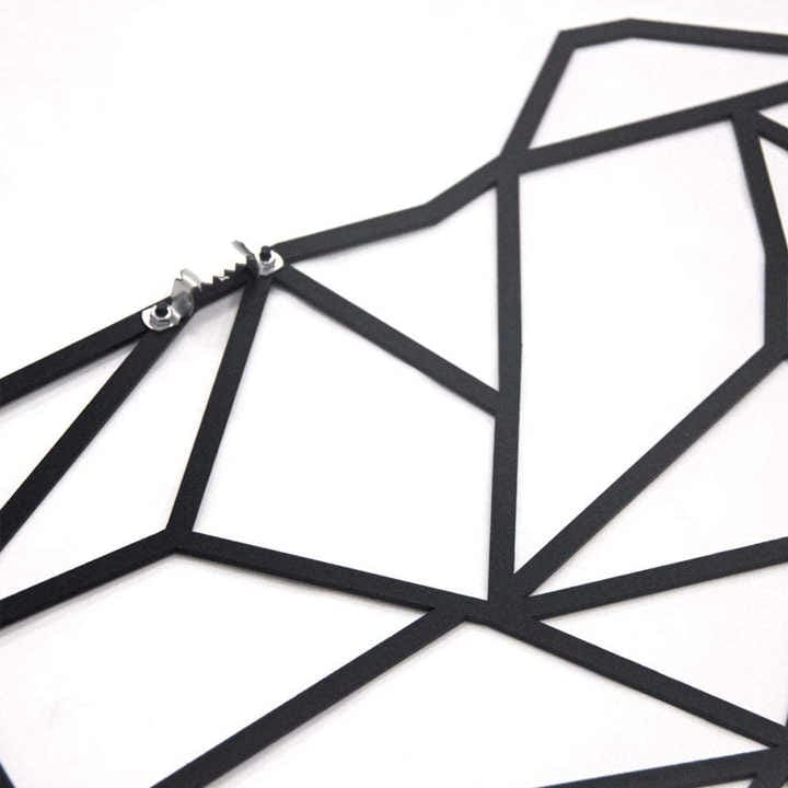 Wanderlust Metallische Weltkarte