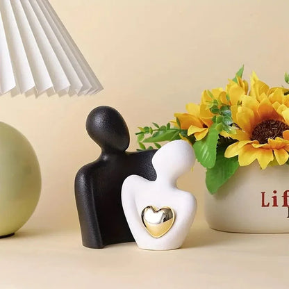 Umarmung Paar Skulptur