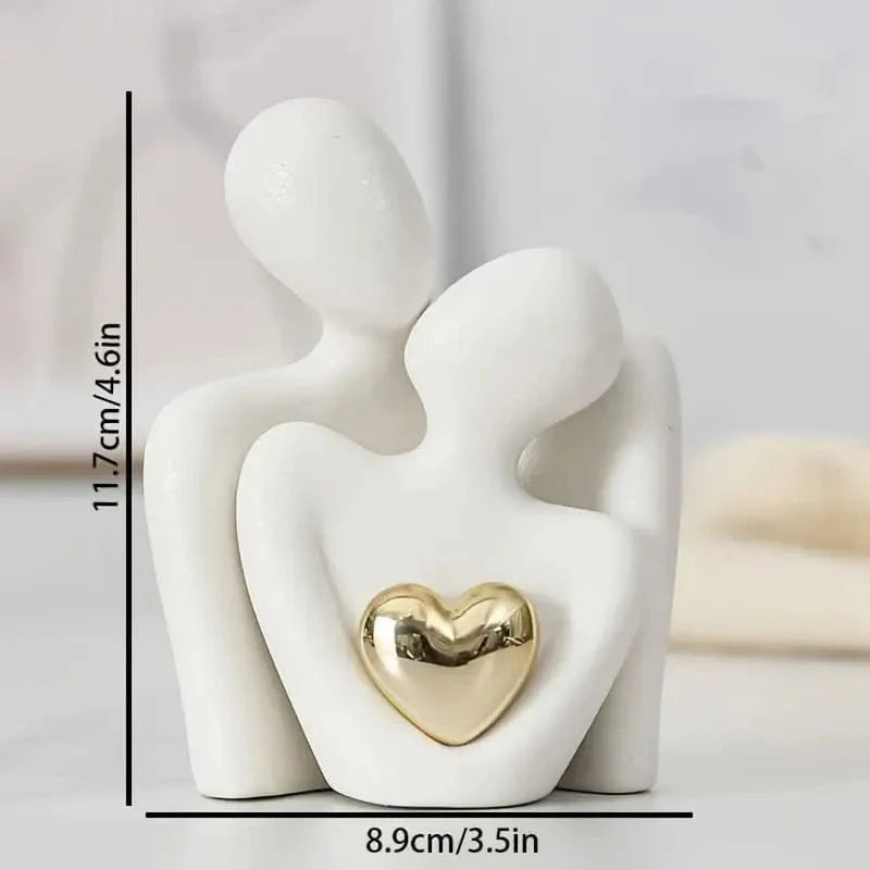 Umarmung Paar Skulptur