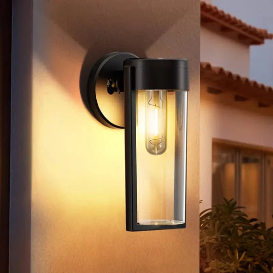 SolarGlow Außen Solar Wandlampe (Warm LED)