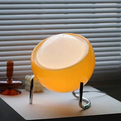 Japanisches Bauhaus Antike Tischlampe