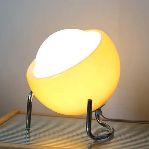 Japanisches Bauhaus Antike Tischlampe