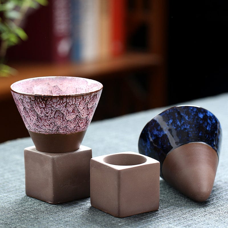 Steingut Kaffeetasse