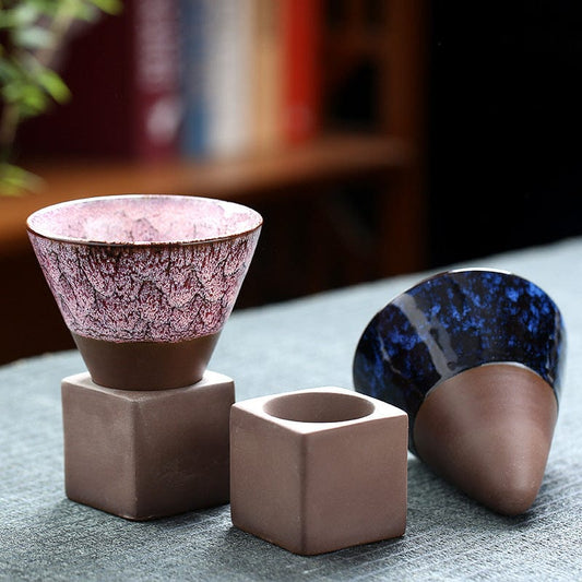 Steingut Kaffeetasse