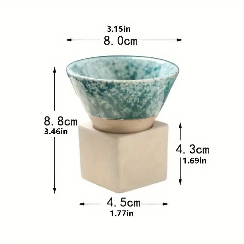 Steingut Kaffeetasse