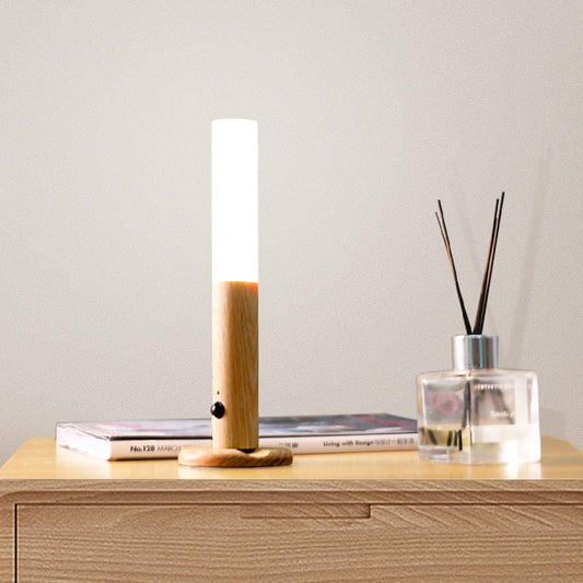 Holz Magnetische Wandlampe
