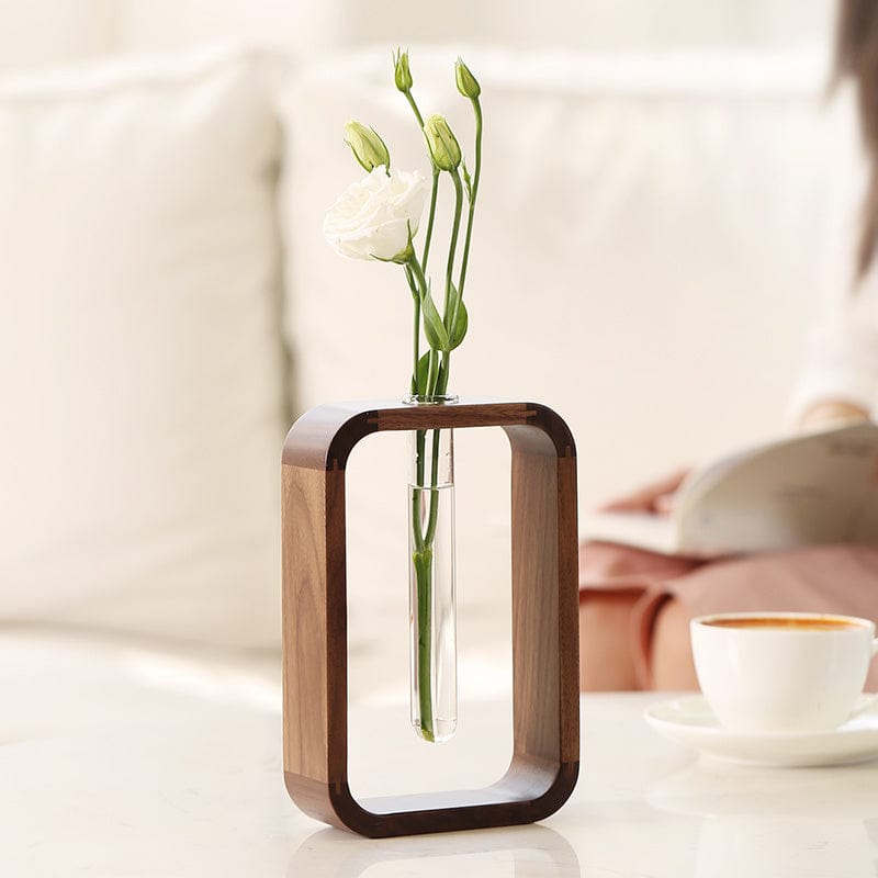 ZenFrame Holzvase