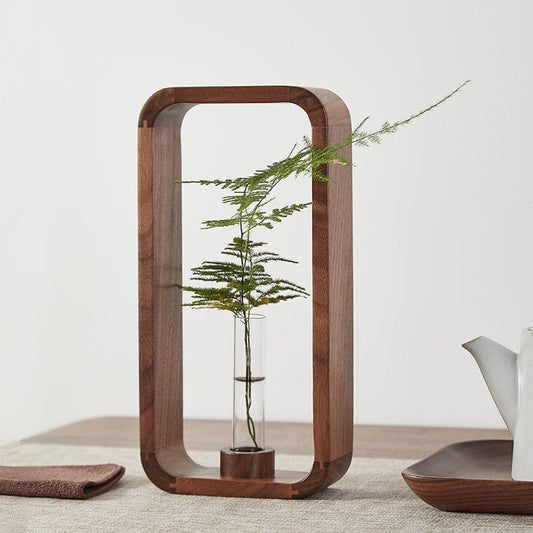 ZenFrame Holzvase