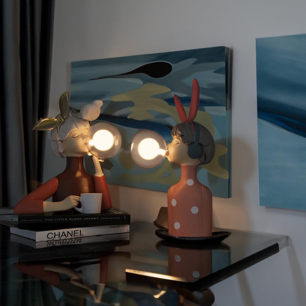 Lumière Lamp - Verspielte Mädchenlampe für kreative Innenräume