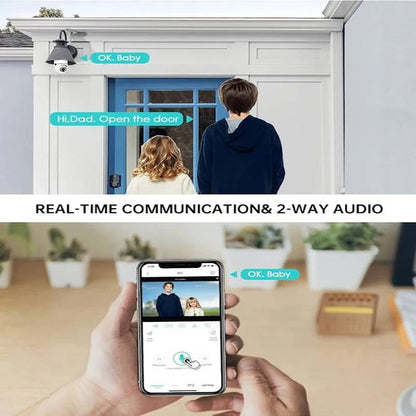 Smart 360° Glühbirne Sicherheitskamera mit 1080P HD
