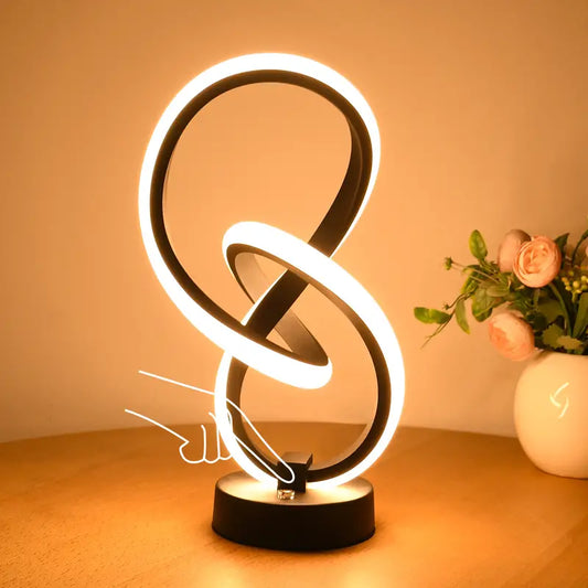 Moderne dimmbare LED-Tischlampe
