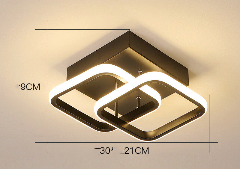 Garduru - Minimalistische Nordische LED-Deckenleuchte für Stilvolles Wohnen