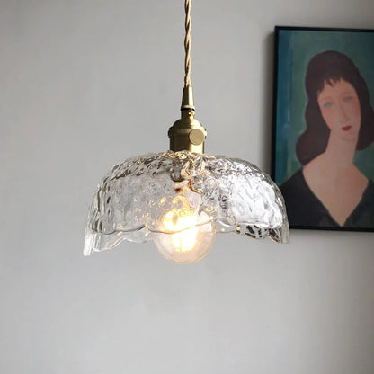 Hängende Lampe aus Glas und Messing – Moderne und elegante Beleuchtung für jedes Interieur
