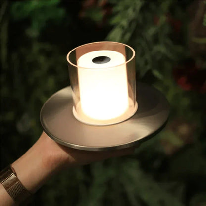 CandleGlow – Moderne LED-Tischlampe mit atmosphärischer Induktion